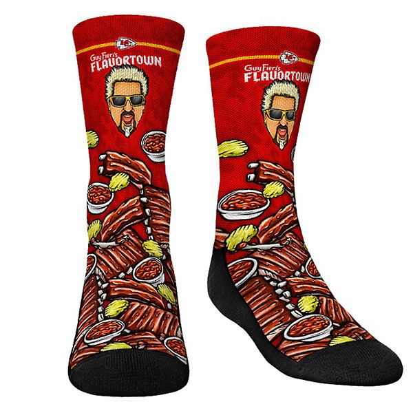 Youth Rock Em Socks Kansas City Chiefs NFL x Guy Fieri’s Flavortown