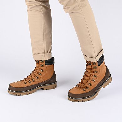 Territory Dunes Men's Tru Comfort Foam Lace-up Suede Ankle Boots