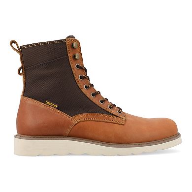 Territory Elevate Men's Tru Comfort Foam Lace-up Leather Ankle Boots