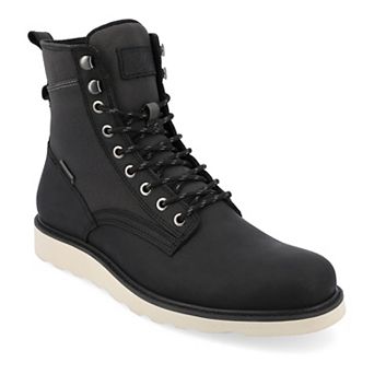 Territory Elevate Men's Tru Comfort Foam Lace-up Leather Ankle Boots