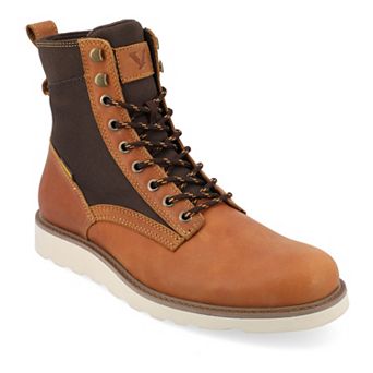 Territory Elevate Men's Tru Comfort Foam Lace-up Leather Ankle Boots