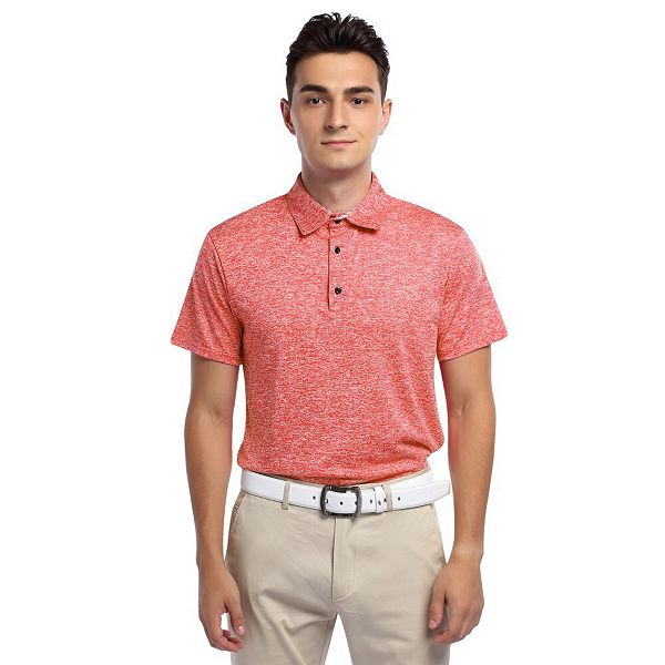 Men's Golf Polo Shirt Short Sleeve Casual Collared TShirt Sports