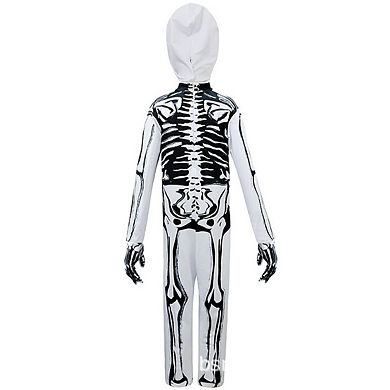 Halloween Costumes For Kids Skeleton Jumpsuit