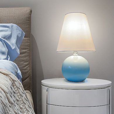 11-inch Ceramic Table Lamps Set of 2 Bulbs Included