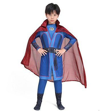 Kids Superhero Costume with Cloak Halloween Costume