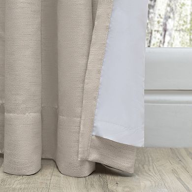 Grasscloth 2/Way Pinch Pleated w/Back Tabs Patio Panel