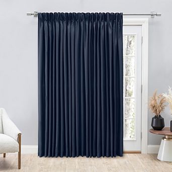 Grasscloth 2/Way Pinch Pleated w/Back Tabs Patio Panel
