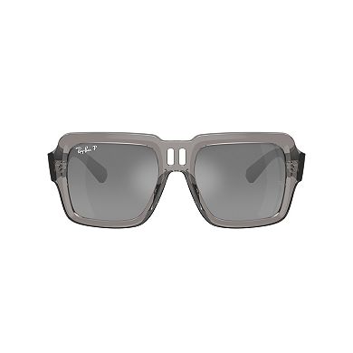 Ray-Ban 0RB4408 54mm Magellan Square Polarized Sunglasses