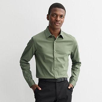 Men's Apt. 9® Slim Fit Wrinkle Free Dress Shirt