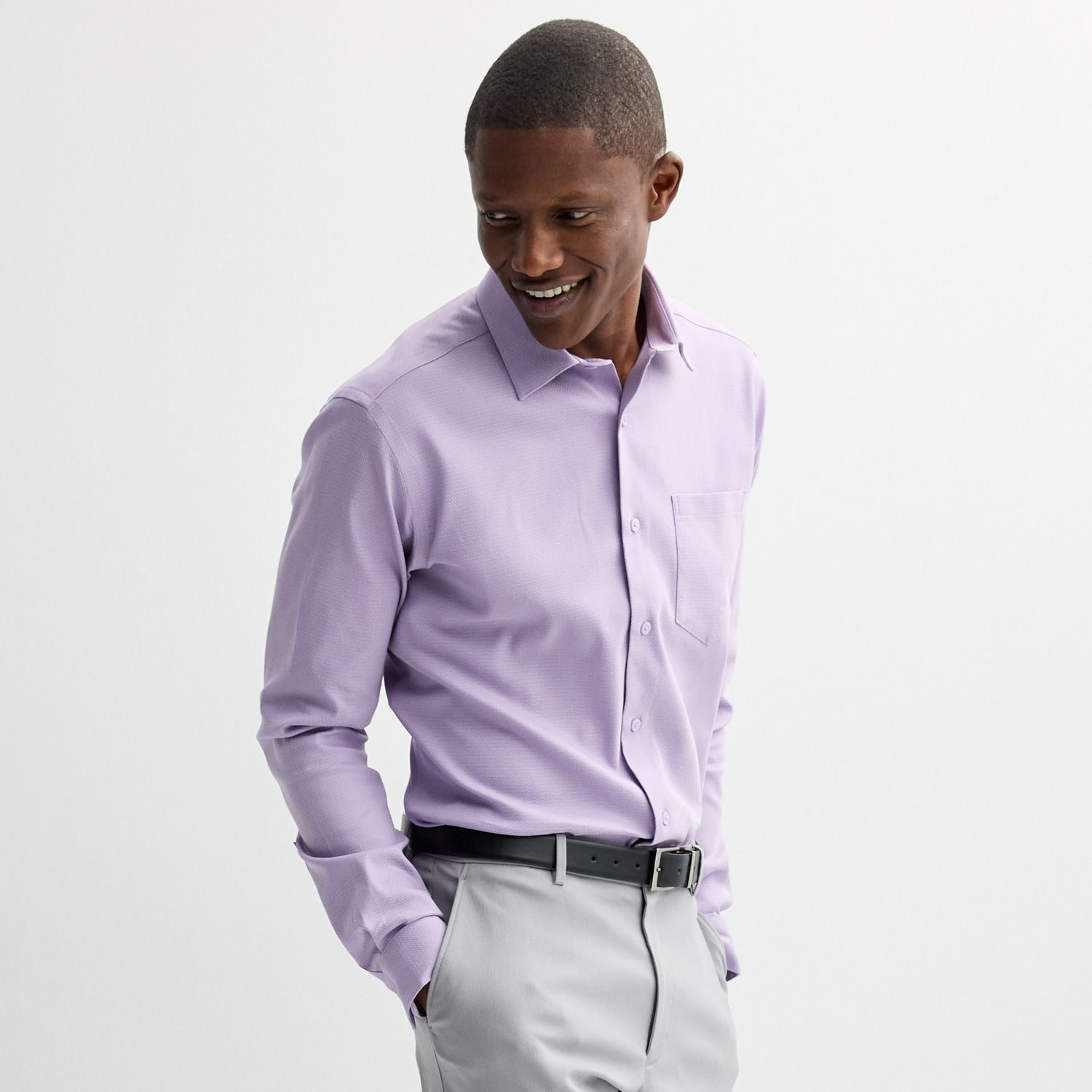 kohls slim fit mens dress shirts Men's Apt. 9 Performance Slim-Fit Wrinkle Resistant Dress Shirt