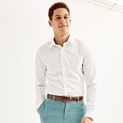 kohls fitted dress shirts Mens Performance Dress Shirts Tops, Clothing