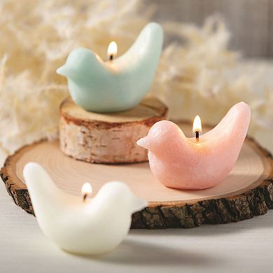 Vance Kitira Bird Scented Gardenia Votive Candle 3-piece Set