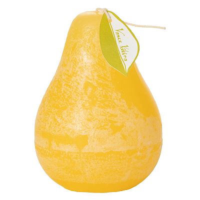 Vance Kitira Pale Yellow Pear 9.5-oz. Unscented Candle