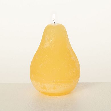 Vance Kitira Pale Yellow Pear 9.5-oz. Unscented Candle