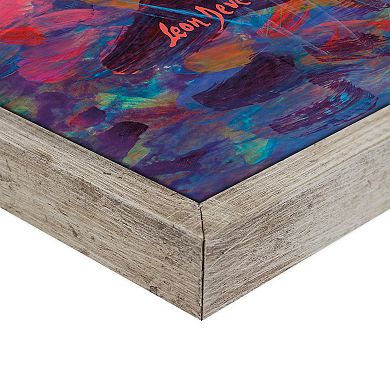 Masterpiece Colorful Reflections I by Leon Devenice Canvas Art Print