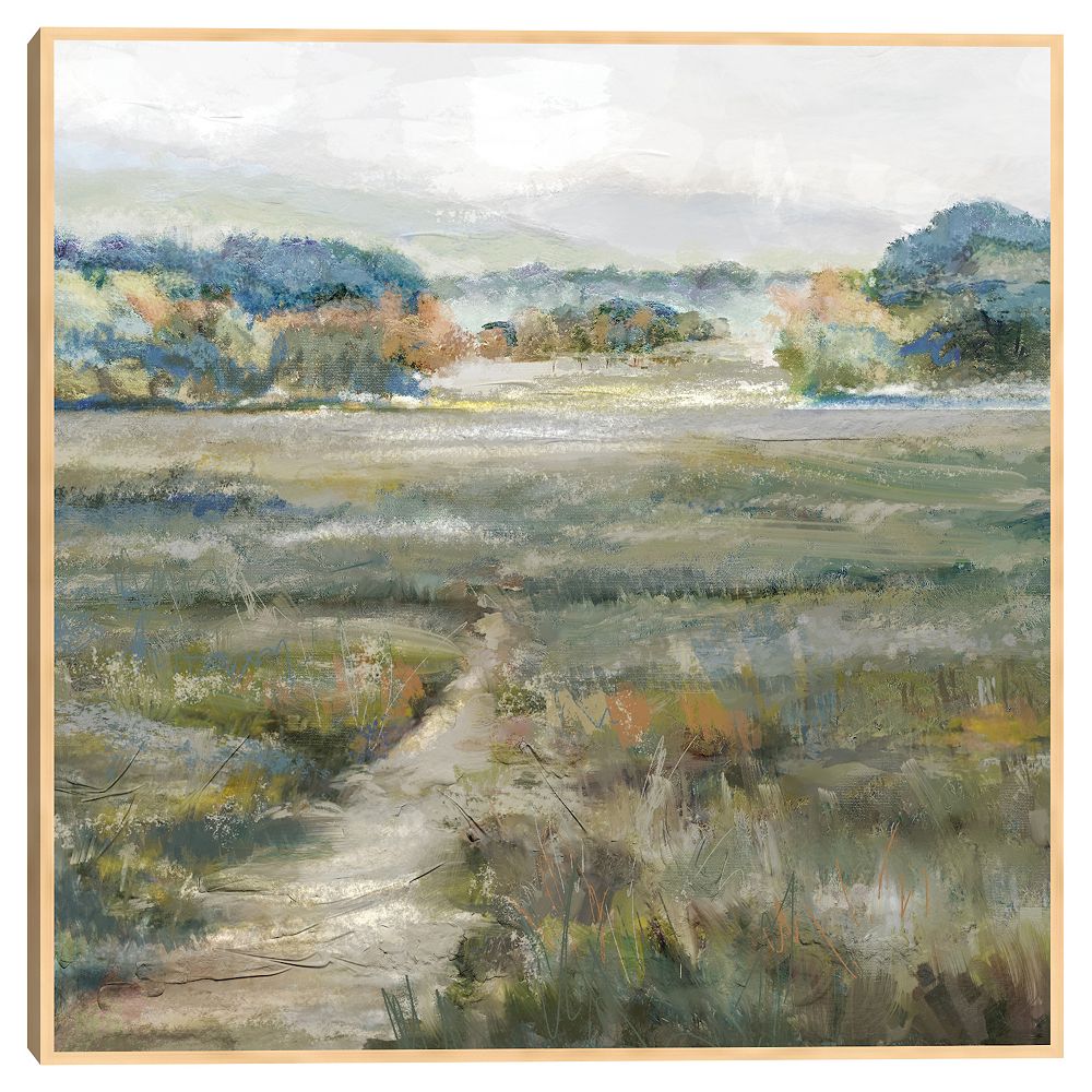 Masterpiece Spring Mountains Square by Studio Arts Canvas Art Print
