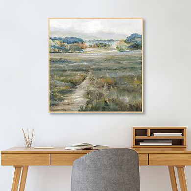 Masterpiece Spring Mountains Square by Studio Arts Canvas Art Print