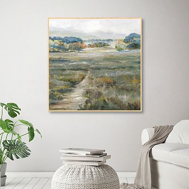 Masterpiece Spring Mountains Square by Studio Arts Canvas Art Print