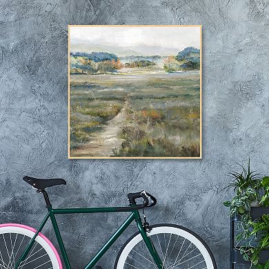 Masterpiece Spring Mountains Square by Studio Arts Canvas Art Print