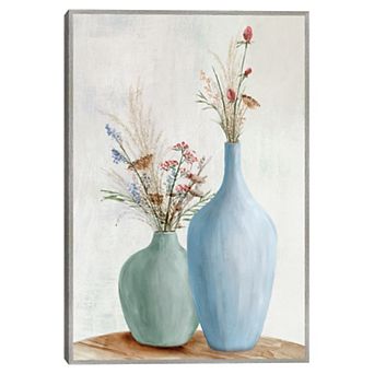 Masterpiece Spring Bouquet Vase II by Aria K Canvas Art Print