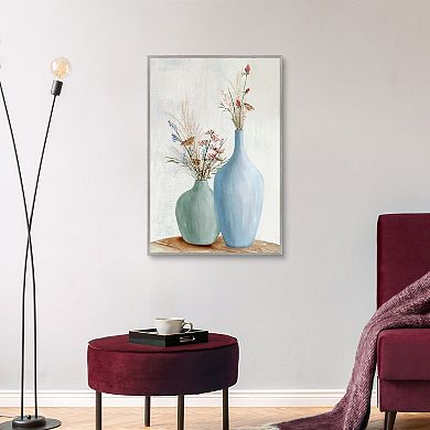 Masterpiece Spring Bouquet Vase II by Aria K Canvas Art Print