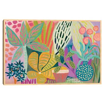 Masterpiece Palm Heaven by Suzanne Allard Canvas Art Print
