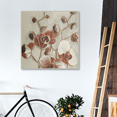 Masterpiece Orchid Luxe I by Studio Arts Canvas Art Print