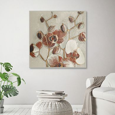 Masterpiece Orchid Luxe I by Studio Arts Canvas Art Print