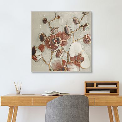 Masterpiece Orchid Luxe I by Studio Arts Canvas Art Print