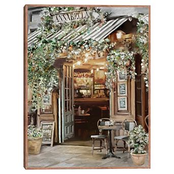 Masterpiece Parisian Bistro III by Studio Arts Canvas Art Print