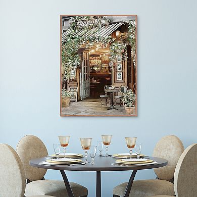 Masterpiece Parisian Bistro III by Studio Arts Canvas Art Print