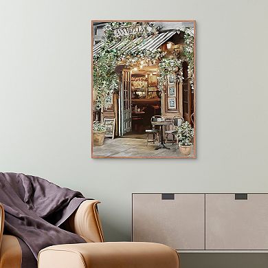 Masterpiece Parisian Bistro III by Studio Arts Canvas Art Print