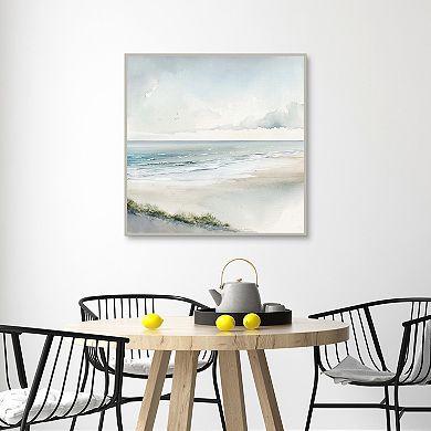 Masterpiece Soft Coastal 1 by Riley B Canvas Art Print