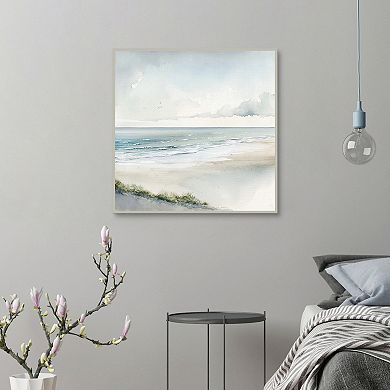 Masterpiece Soft Coastal 1 by Riley B Canvas Art Print