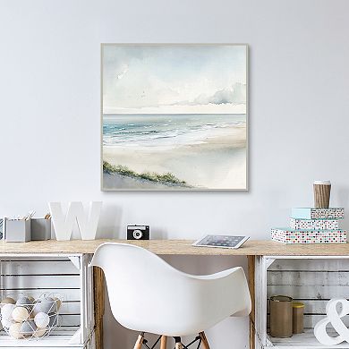 Masterpiece Soft Coastal 1 by Riley B Canvas Art Print