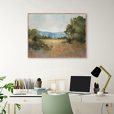 Masterpiece August Fields by Julia Purinton Canvas Art Print
