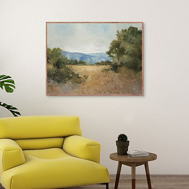 Masterpiece August Fields by Julia Purinton Canvas Art Print