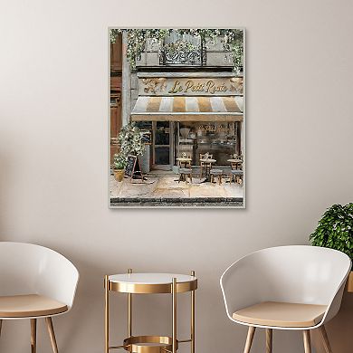 Masterpiece Parisian Bistro I by Studio Arts Canvas Art Print