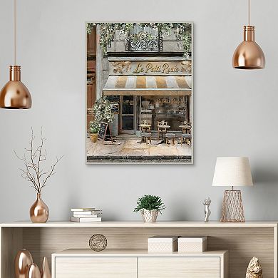 Masterpiece Parisian Bistro I by Studio Arts Canvas Art Print