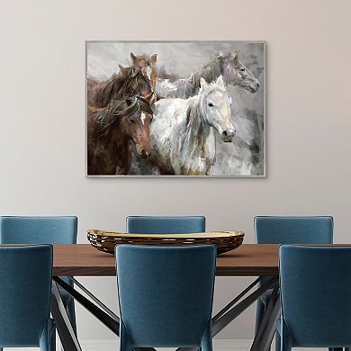 Masterpiece Wild Ride by Studio Arts Canvas Art Print