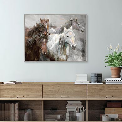 Masterpiece Wild Ride by Studio Arts Canvas Art Print