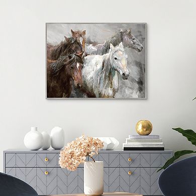 Masterpiece Wild Ride by Studio Arts Canvas Art Print