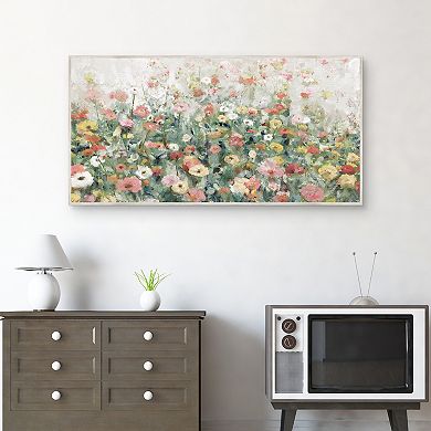 Masterpiece Summer Field by Studio Arts Canvas Art Print