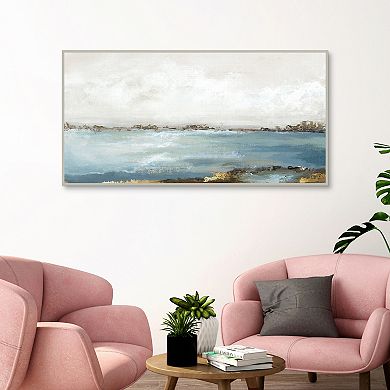 Masterpiece Splendor Moment Framed Canvas Print Wall Art