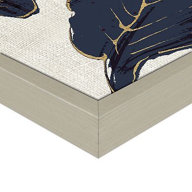 Masterpiece Indigo Garden I & II Canvas Wall Art 2-piece Set