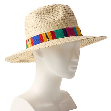 Women's Sonoma Goods For Life® Striped Band Panama Hat