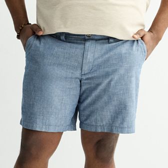Big & Tall Sonoma Goods For Life® 9 in Flexwear Flat Front Shorts