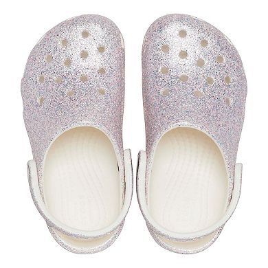 Crocs Classic Toddler Girl Glitter Clogs