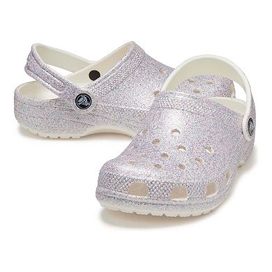 Crocs Classic Toddler Girl Glitter Clogs