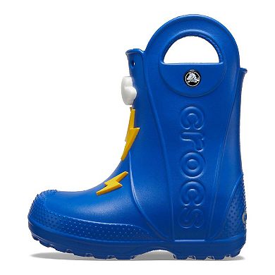 Crocs Handle It Girls Rainbow Rain Boots